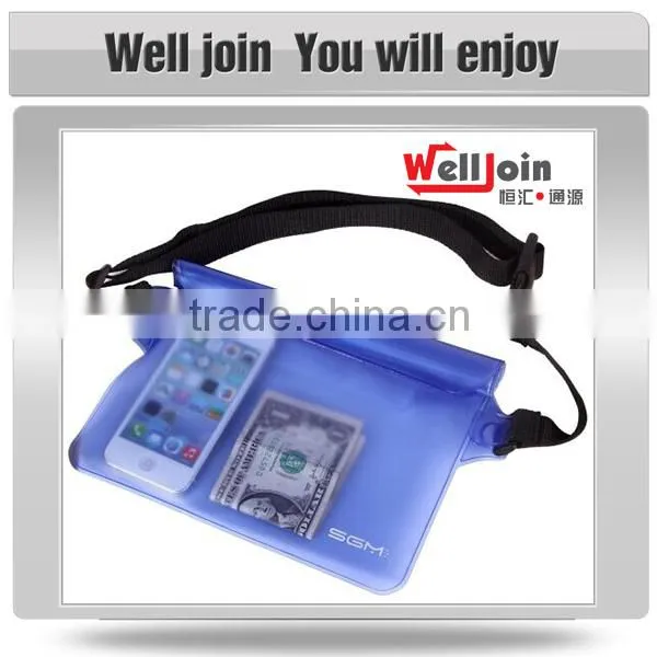 Cellphone Touch screen waterproof sport waist bag