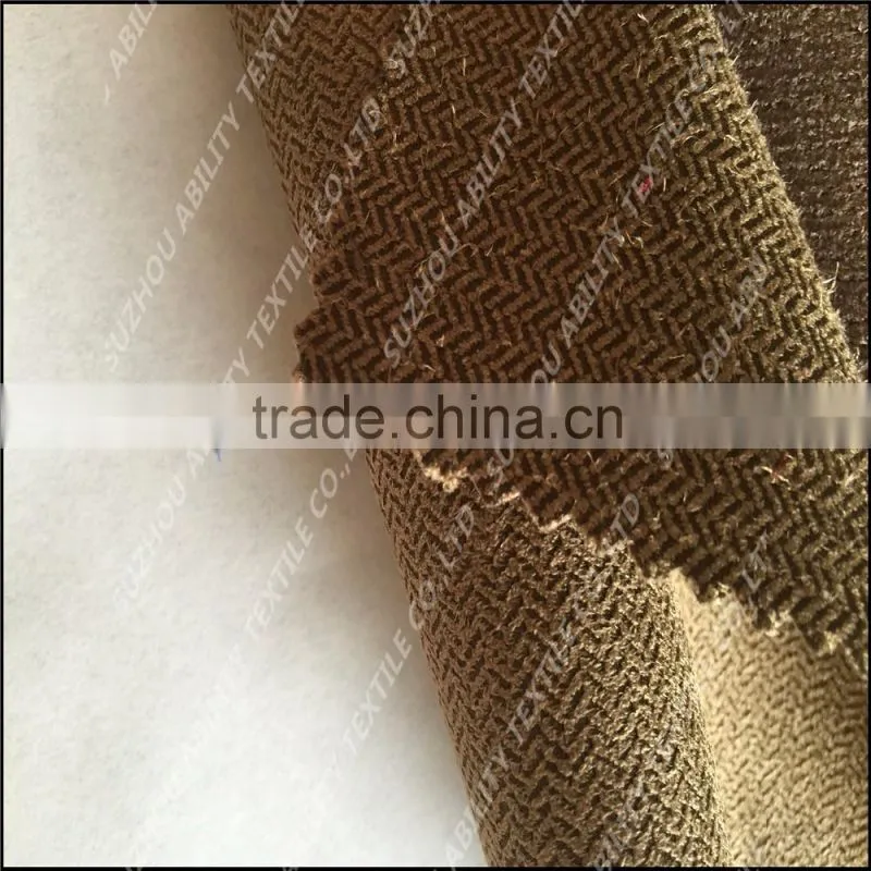 PU Suede Twill Cushion Fabric