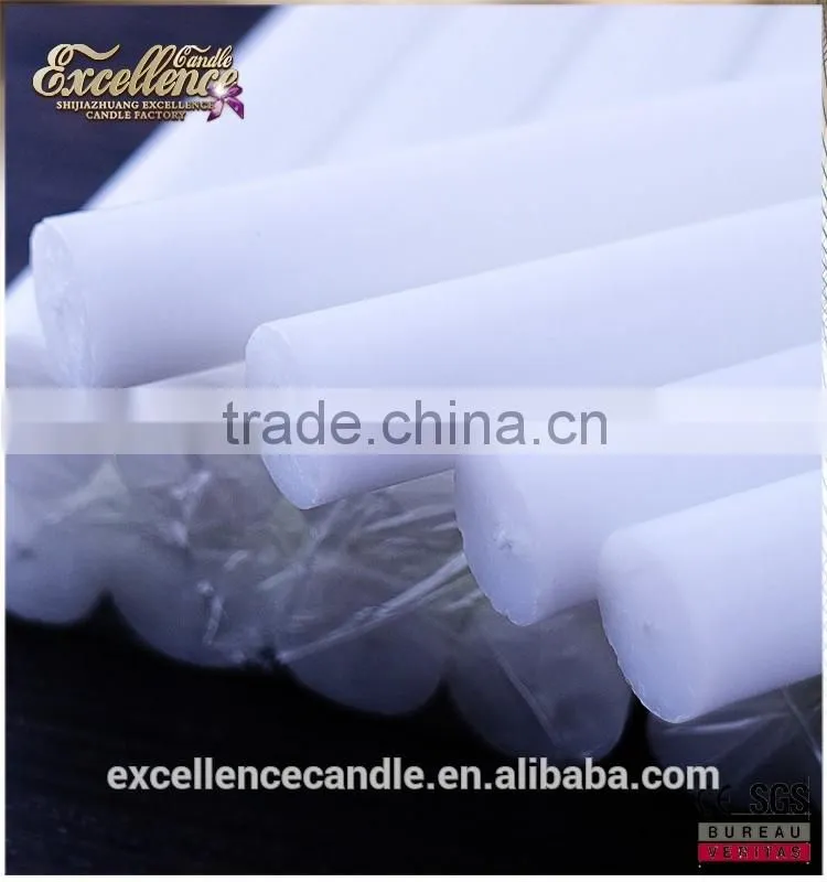 most popular Pillar Shape and White Color Chinese factory candles