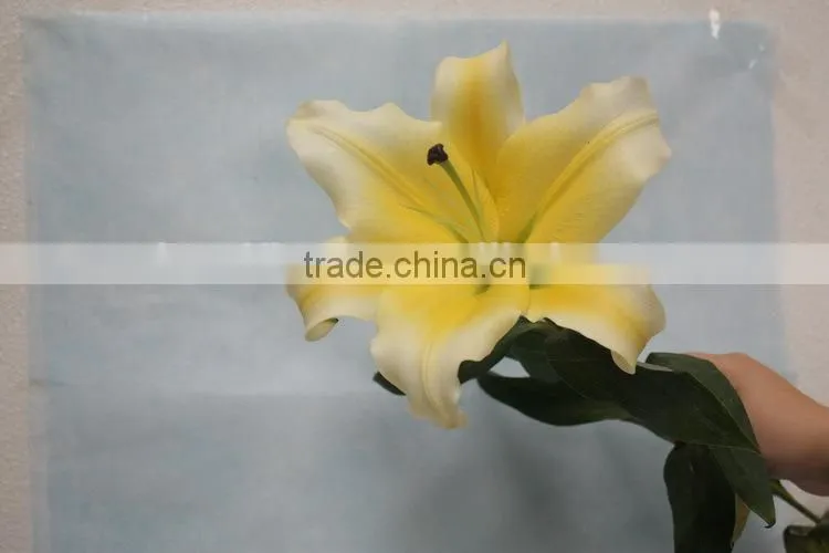 Most popular factory direct yellow fresh lilies