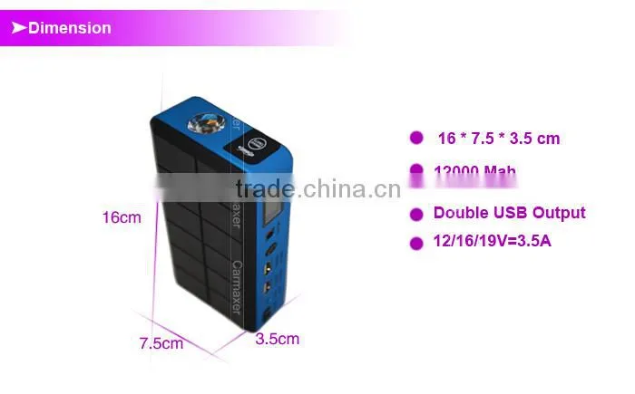 diesels engine car battery 14000mAh mini jump starter portable jump starter