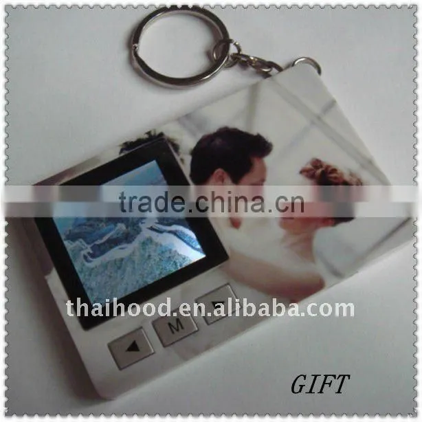 1.5'' black/white credit card mini digital photo frame