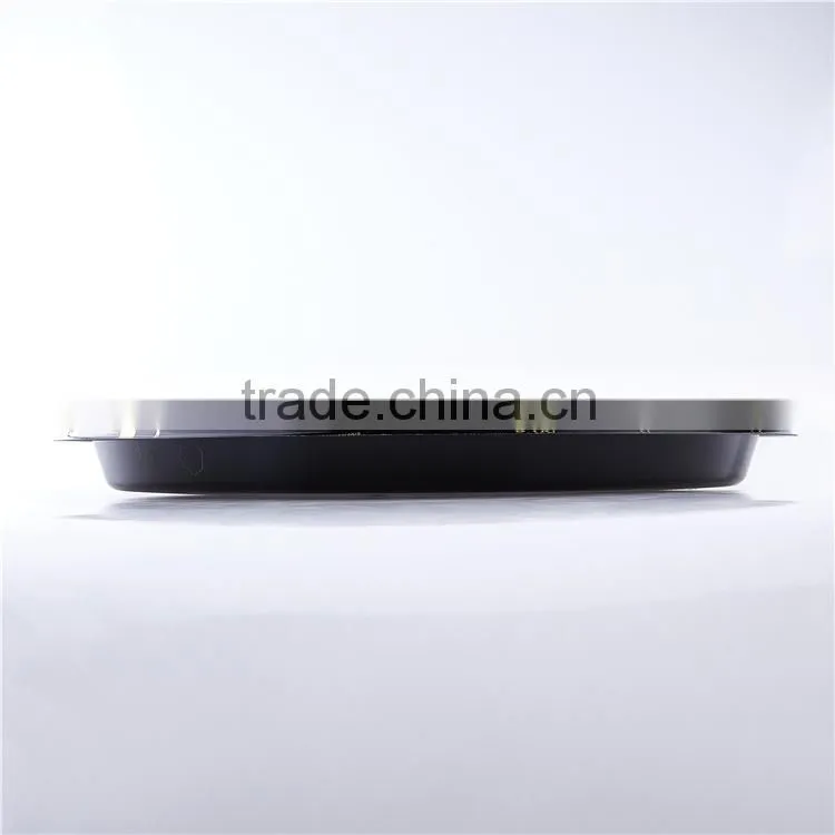 Round Disposable Plastic Container Sushi Party Tray Food Container for take out