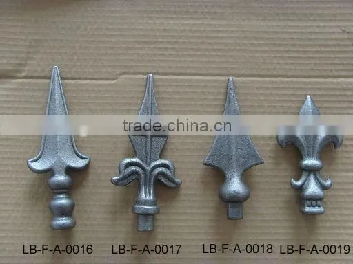 top-selling wrought iron fence spearhead