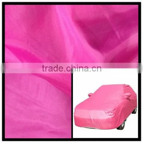 high quality Pu/PA coated waterproof taffeta car cover fabric