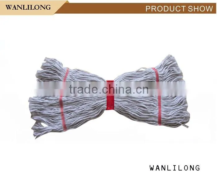 F012BW bleach white kentucky mop,floor cleaning mop.