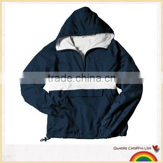 Outdoor water-resistant sport pullover jacket
