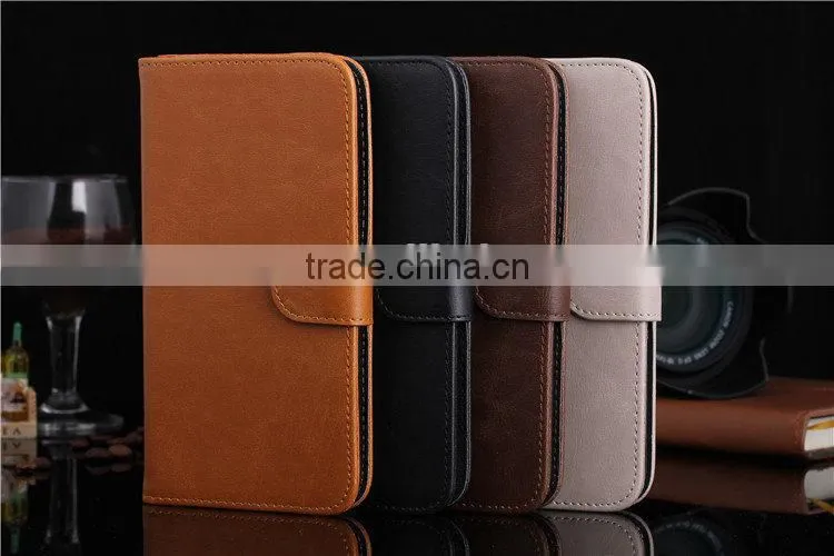 Chinese factory direct price case for LG G PRO 2 F350 pu leather case for LG G F350 with wallet