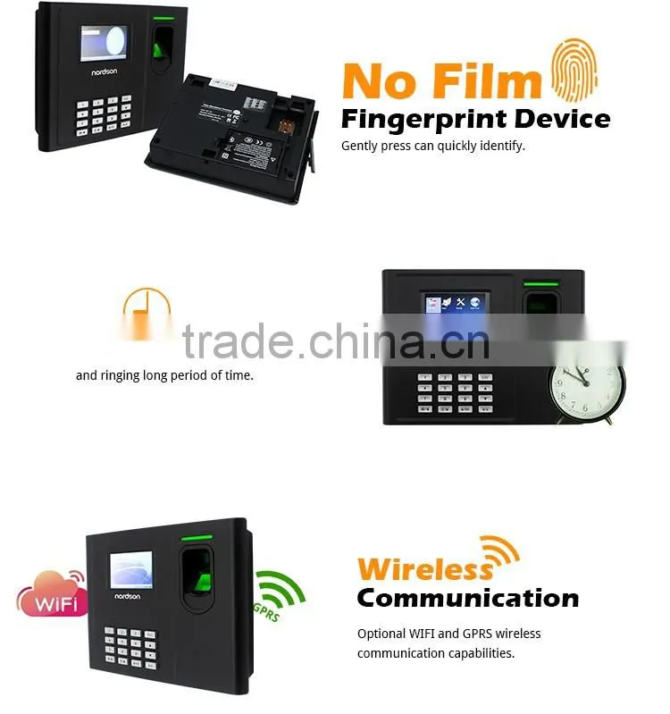 Nordson Arabic Language Fingerprint Attendance Device, with RFID and TCP/IP