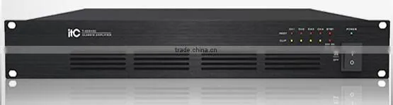 ITC T-4D120C Series New Arrival CobraNet 4 Channel High Efficiency Class-d Amplifier