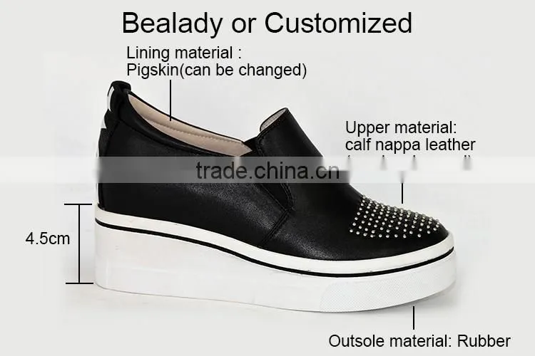 Made in china buckle strap rubber sole sneakers casual women athletic shoe