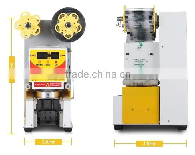 2016 automatic milk cup sealer for milk tea/juicer/bubble tea machine