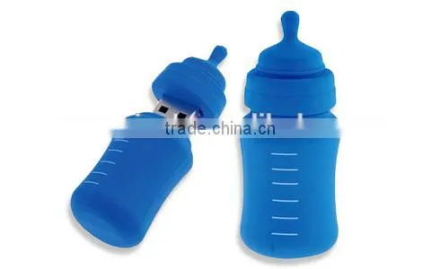 Wholesale silicone Feeding bottle usb flash drive China supplier/manuafacturer 2.0
