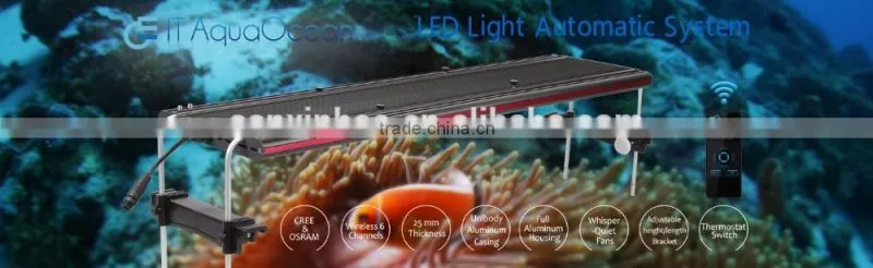 Chinese cheap coral reef used led aquarium light for freshwater fish tank