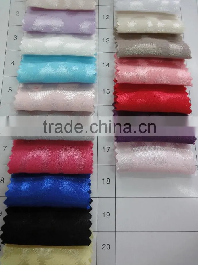 100% polyester silk Satin Jacquard fabric