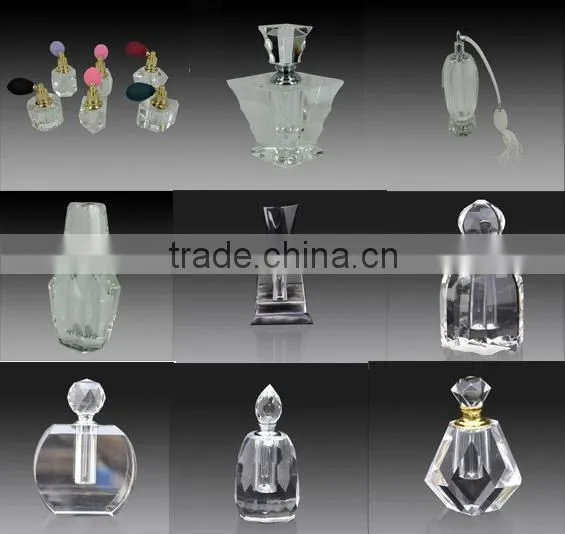 Wholesale Clear Crystal Candleholder For Dinner Table Decoration Menorah