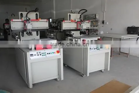 GW-3050P Flat bed screen printer with running worktable