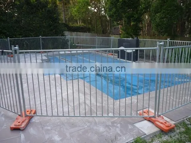 Used galvanized pool fence design