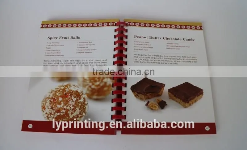 Shenzhen Printing New Design Cookbook, 2015 Fashion Design Book Wholesale