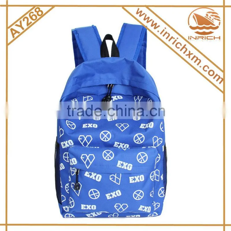 Low MOQ Korean Style Fashion School Backpack Wholesale