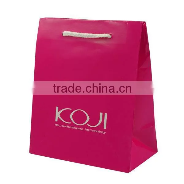 Customized paper gift bag&craft paper bag with your logo(Factory sale price)