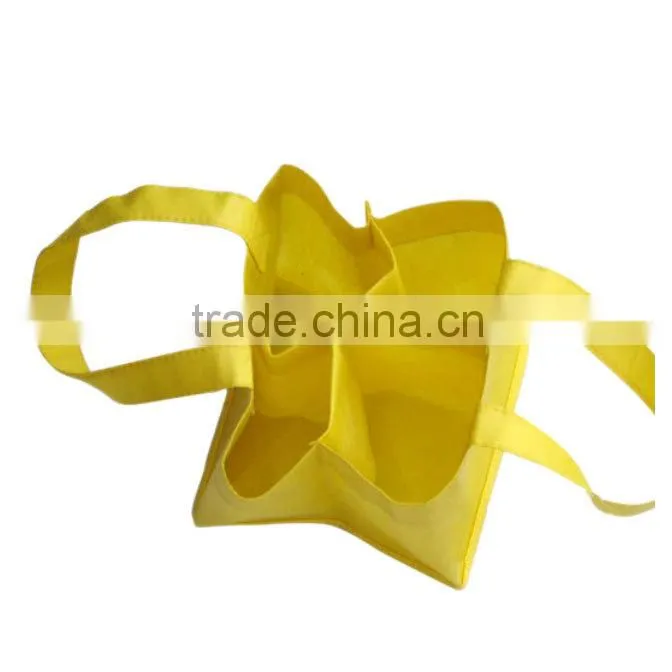 Lead Free NON WOVEN 6 PACK Wine Bottle Bag