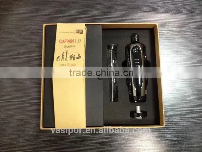 2014 the newest dry herb vaporizer captain vaporizer surper version