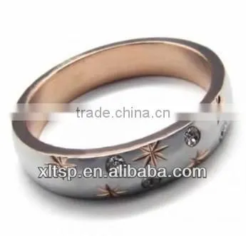 S14 High Quality Pure Titanium steel Mens Gothic Rings