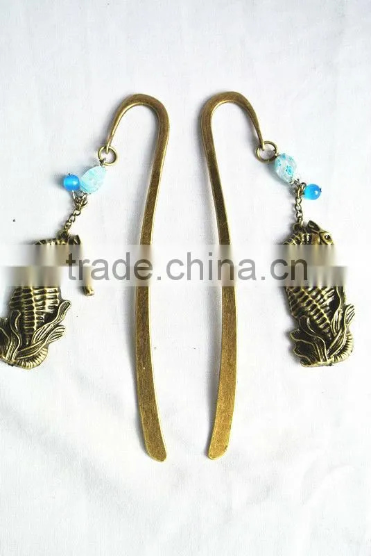 crocodile design Metal bookmarks