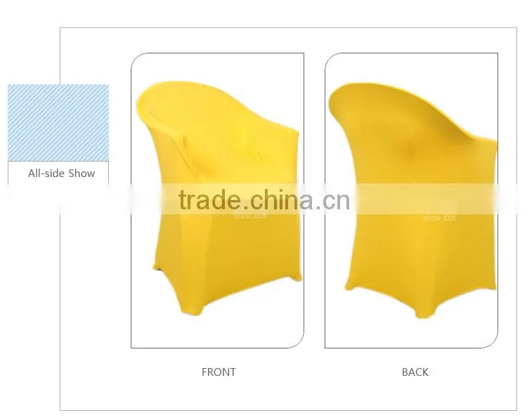 Dining room chair cover with arms