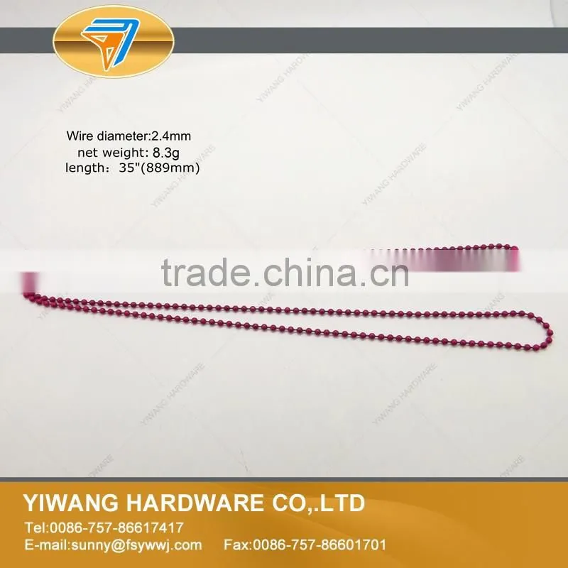 Christmas Decoration Iron Ball Chain