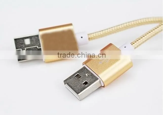 New Design micro USB Data Charging Cable For Android USB Cord Braided nylon data cable