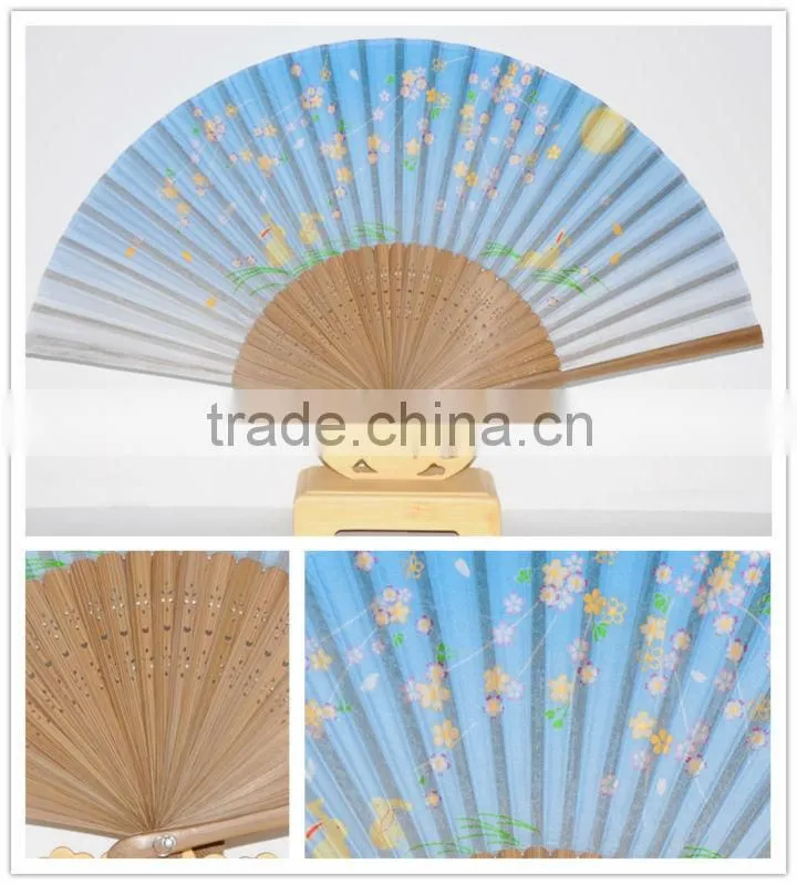 cheap eco-friendly Japanese bamboo folding fan