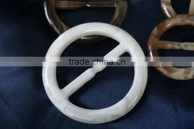 ROUND CAFE RESIN BUCKLE
