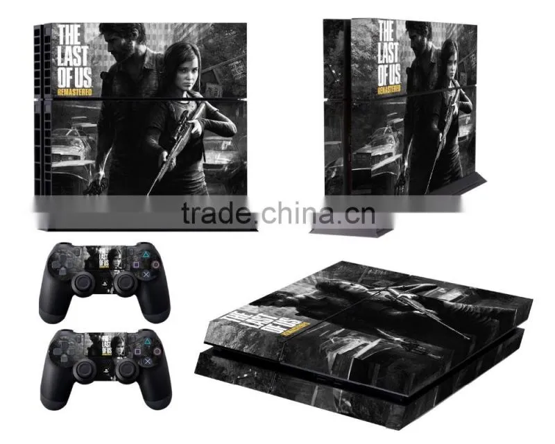 China Supplier New Product Protective Vinyl Skin Sticker For Ps4 Console & Controller