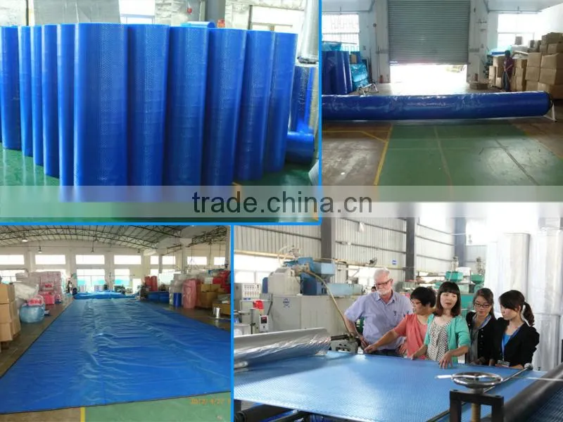 Bright in colour anti-UV outdoor pool cover 40m*15m*1.32m