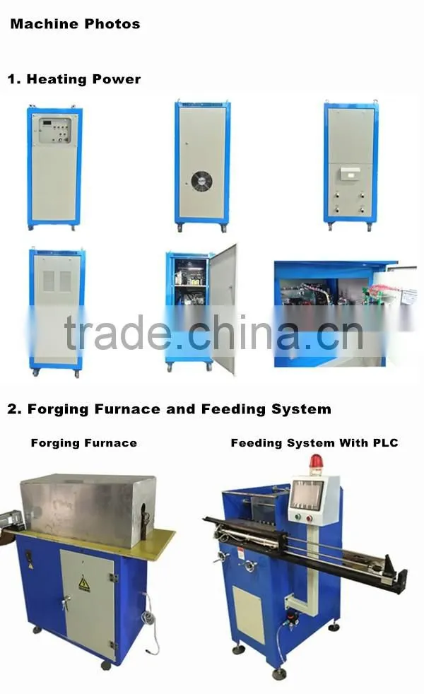 Saving Energy Easy Operation Automatic Feeder Induction Hot Forging Machine (JLZ-110)