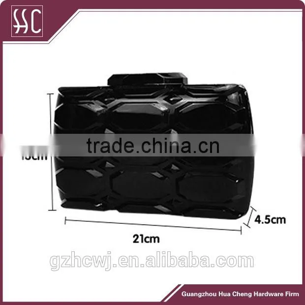 square black clutch purse frame,acrylic party clutch handbag