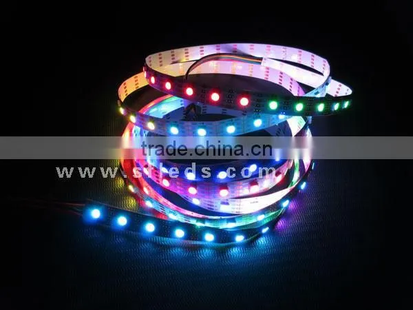 30 60 144 leds/m APA102 led strip addressable white led pixel 5050 5V