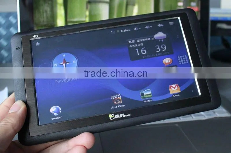 7'Andriod gps navigation,tablet pc,car camera,built in 8gb,CPU,DDR2 256MB,800MHz/Andriod2.2/Flash10.1/3G/wifi