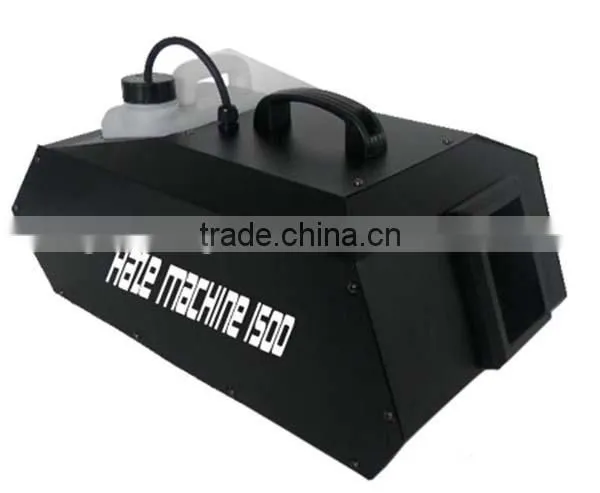 dj/disco/stage equipment 2CH dmx fog machine haze machine 1500w remote smoke machine
