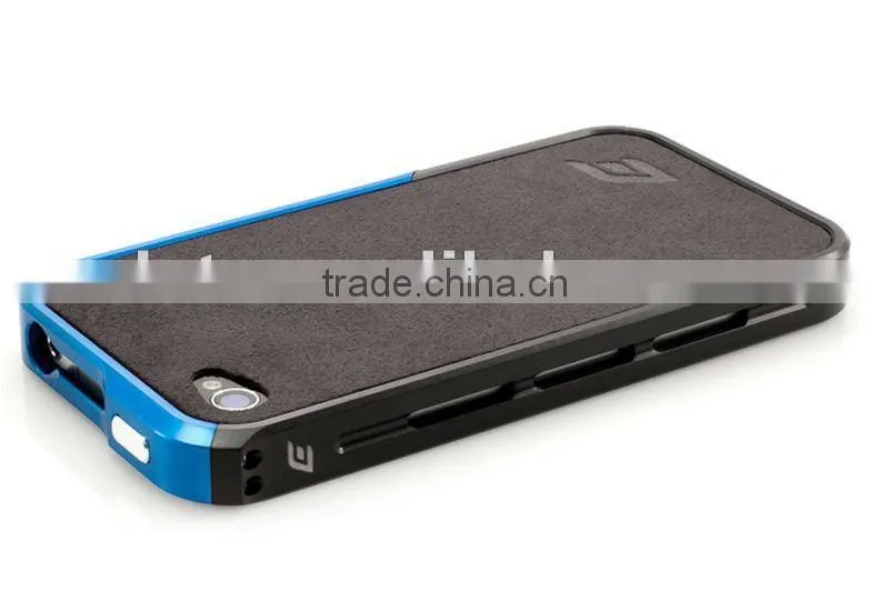 high quality novelty Durable Aluminium Metal Bumper Cover Case for iphone 4 4S