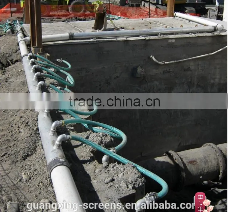 well point dewatering filter from GUANGXING company