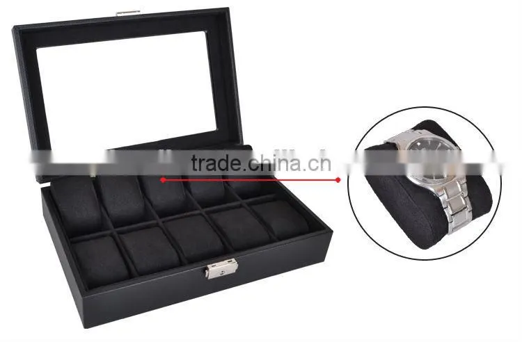 pocket watch display case for 10 watches