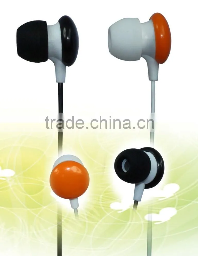 free sample wired earphones mini ear earbuds stereo long cable