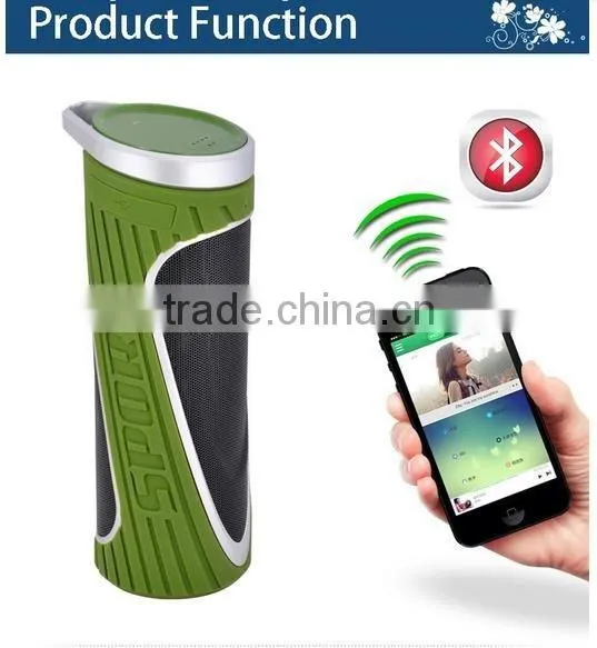 Portable waterproof NFC Bluetooth Speaker with power bank 4000mah mobile phone charger