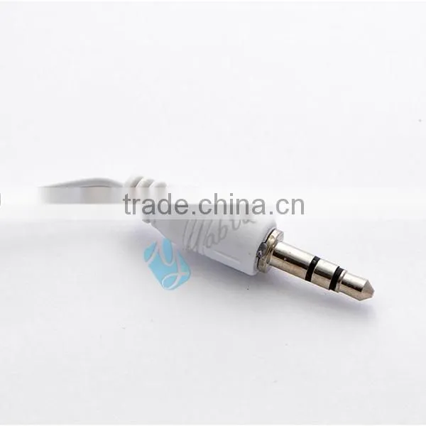 Male To Male 3.5mm Stereo Wire Retractable AUX Cable