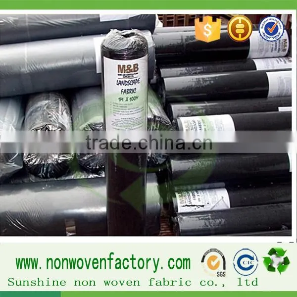 Weed control mat raw materials import fabric tnt hydrophilic pp fabric