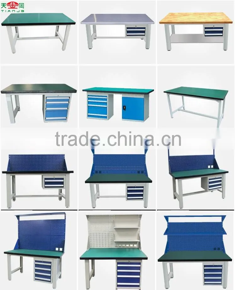 ISO Certified Metal Workbench Hot Sale,TAT-5203A Industrial Workbench With Benchwork