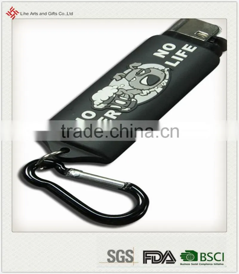 Promotional Gift Factory Price Silicone Cigarette lighter case lighter sleeve